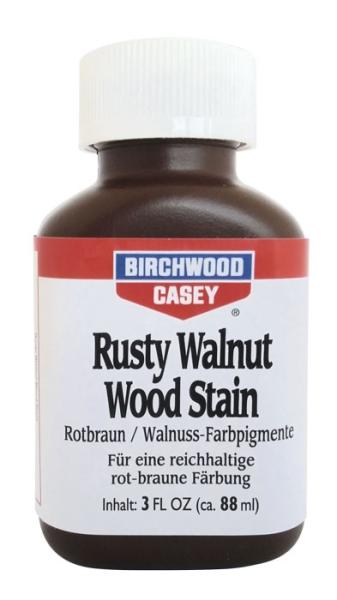 Birchwood Casey Rusty Walnut Wood Stain, 88ml